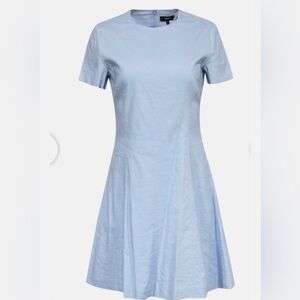 Theory linen bluebell dress